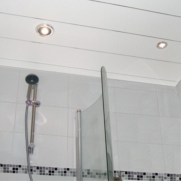 Blanca White Bathroom Panels