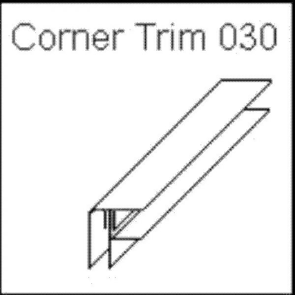 Corner Trim White 030