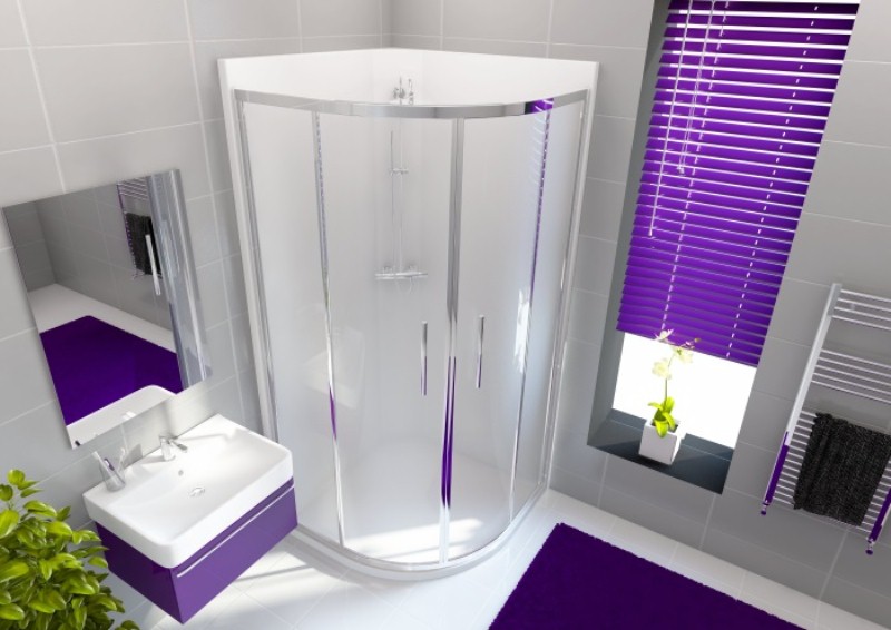 leak-free shower cubicle quadrant 900