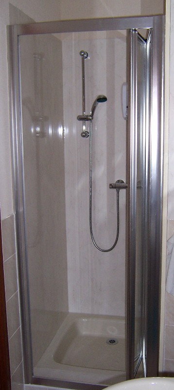 folding shower door