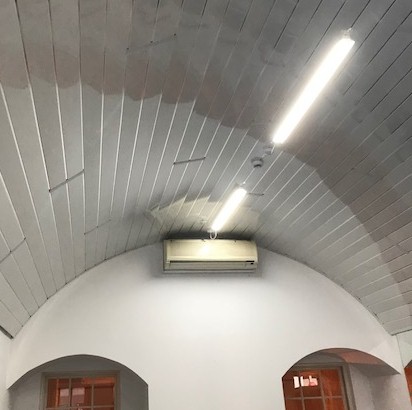 curved ceiling panels