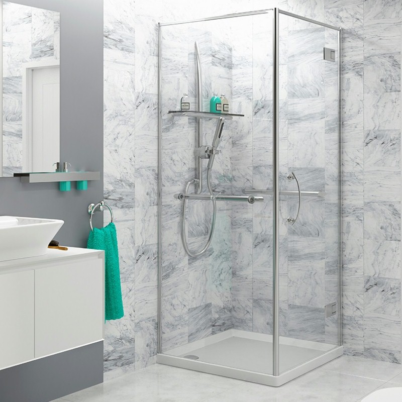 tile effect panels in a shower cubicle - Blog