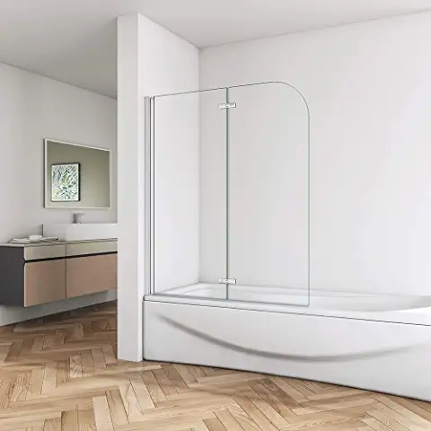bi-fold bath shower screen
